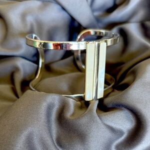Elegant Silver Cuff Bracelet